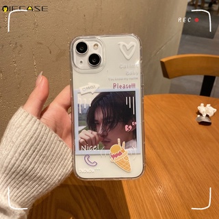 เคสโทรศัพท์มือถือ ลายไอศกรีม พร้อมกรอบรูป สําหรับ Vivo V23 Pro V23e Y75 V21 V21s V21e V20 SE V17 V15 X80 X70 X50 Pro X60 X27 V11i V7+ V7 Plus Y93 Y91 Y95 S1 Y7s