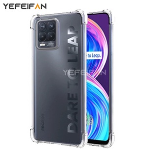 เคสโทรศัพท์ Realme 8 5G ถุงลมนิรภัยซิลิโคนสำหรับ Realme 8 7 5G 6 Pro C21 C11 2021 เคสกันกระแทกฝาครอบโทรศัพท์