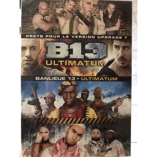 DVD ปก​สวม​ : B13 Ultimatum (2009) คู่ขบถ คนอันตราย 2 " Cyril Raffaelli, David Belle "