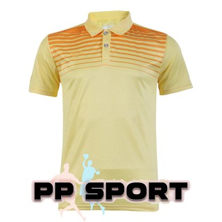 เสื้อโปโลชายสีเหลือง Grand Sport รุ่น 072042 ผ้า Polyester S-3XL(4L)