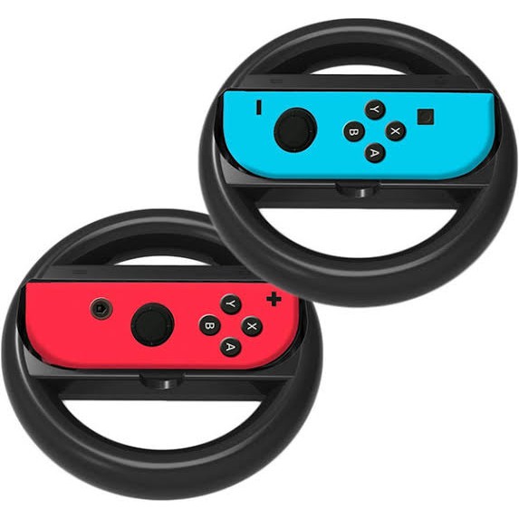 พวงมาลัย Nintendo Switch [กล่องละ 2 อัน] [เล่น mariokart8] [iplay Switch Handle steering wheel] [Joy Con Wheel Pair]