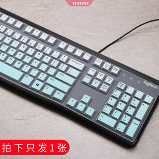 เคสคีย์บอร์ด ซิลิโคนนิ่ม กันน้ํา กันฝุ่น สําหรับแล็ปท็อป โน้ตบุ๊ก Logitech MK120 K120