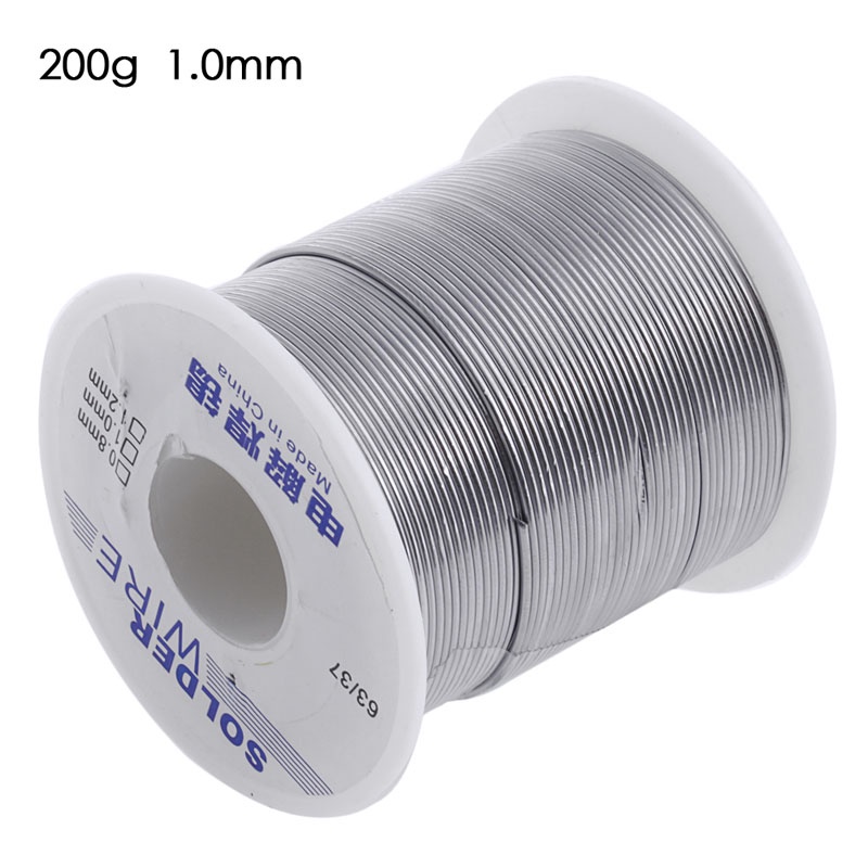 WIN 63 37 Rosin Core Weldingring ตะกั่วดีบุกอุตสาหกรรมบัดกรีลวด 1 0 มม.200g ร้อน