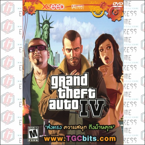 PS2: Grand Theft Auto IV (U) - Mod from GTA San Andreas [DVD] รหัส 1177