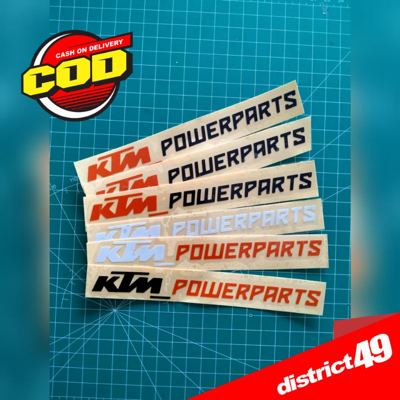 ตัดสติ๊กเกอร์ KTM Powerparts - สติ๊กเกอร์ตัด KTM Powerparts - สติ๊กเกอร์ KTM Powerparts - สติ๊กเกอร์