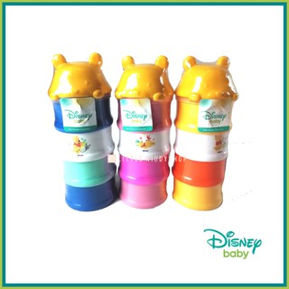 ที่แบ่งนมผง 4 ชั้น กระปุกนมผง ลายหมีพูห์ ดิสนีย์ Disney Pooh Baby [BBC]