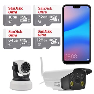 SanDisk Ultra Micro SDcard Class10 16GB 32GB 64GB 128GB (SDSQUNR) เมมโมรี่การ์ด กล้องวงจรปิดไร้สาย กล้อง Ip camera TF Card Micro SD #3