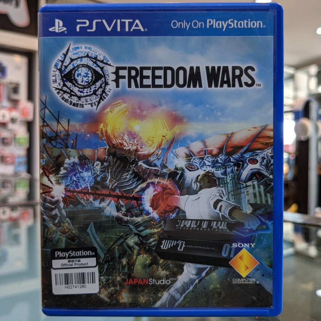 (EN, JP) มือ2 PS Vita Freedom Wars แผ่นPSVITA เกมPSVITA มือสอง  (Playstation Vita Freedom War)