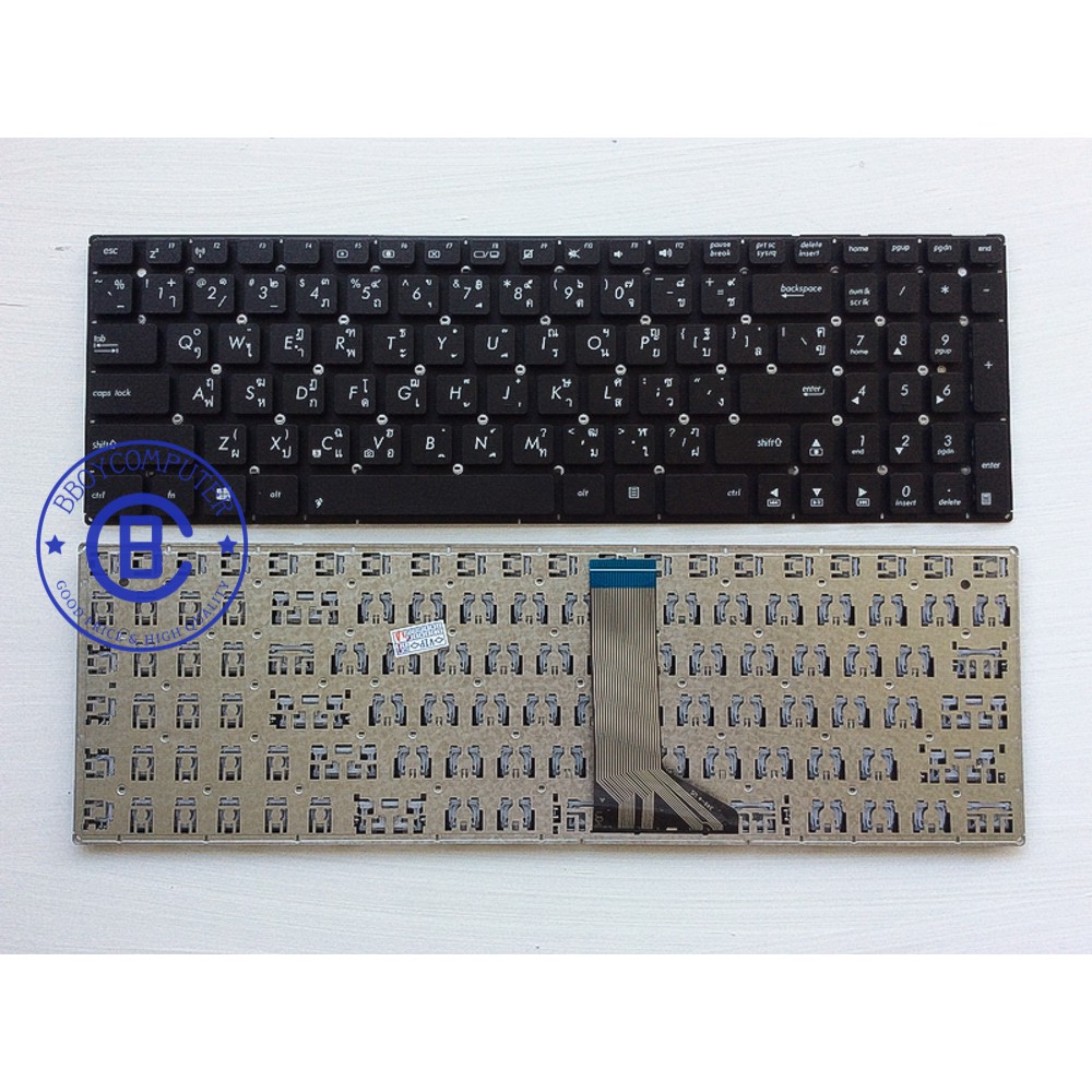 ASUS Keyboard คีย์บอร์ด Keyboard ASUS X551 X551M K555L X554L X555L TH-EN