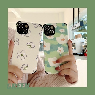 เคสพื้นผิวหนัง Samsung Note A02 A02S A03S A10 A12 M12 A20 A30 A22 A30S A50 A32 A51 A52 A52S A71 10 Plus 4G 5G Lite เคส ดอกไม้ สีดำ ซิลิโคน กันกระแทก ซิลิโคน