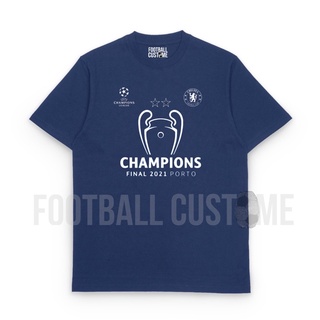 เสื้อยืด ลาย FINAL CELEBRATION CHELSEA 2020-2021