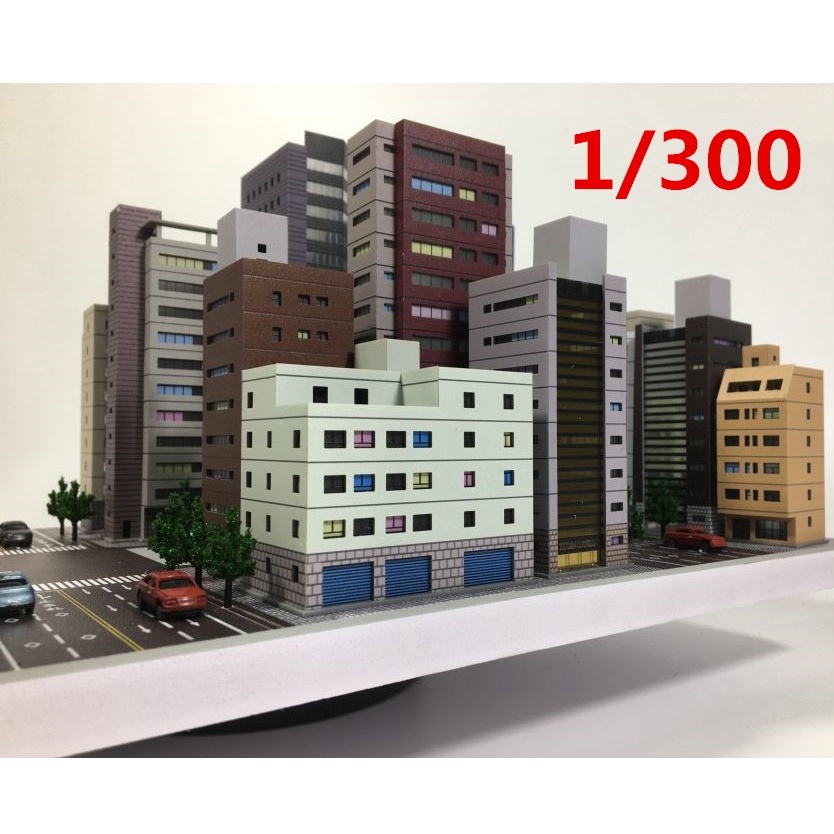 โมเดลโต๊ะทราย พลาสติก แฮนด์เมด 1: 300 สําหรับตกแต่งห้องอาคาร