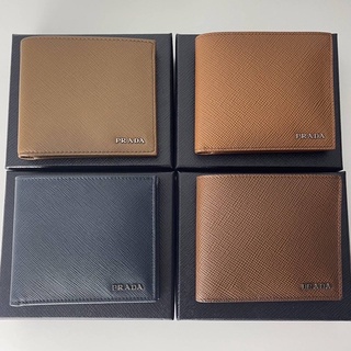 New Prada Saffiano wallet สี Palissandro สวยมาน้อย