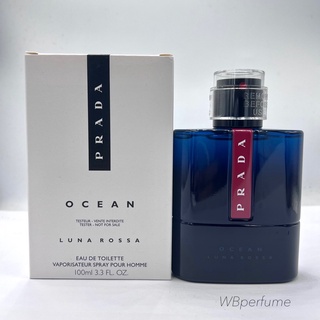 น้ำหอม แท้100% Prada Luna Rossa Ocean edt 100ml Tester