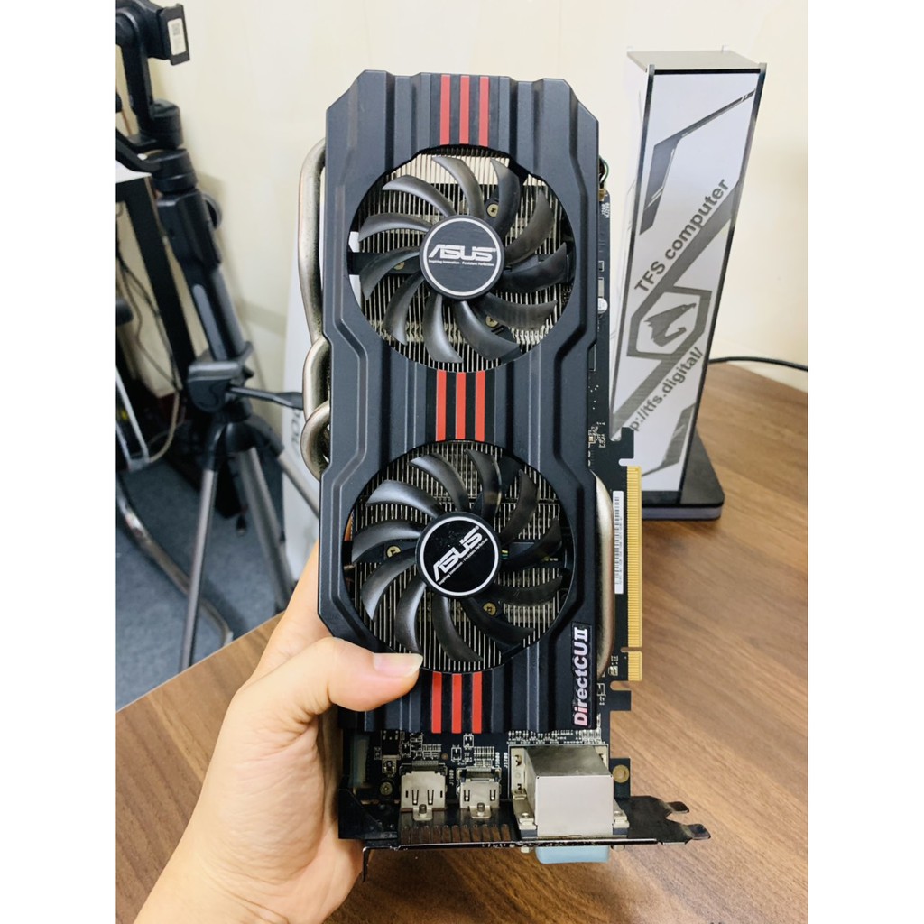 การ์ดวิดีโอ Asus HD 7870-2G-DDR5 ~ 80% Gtx 1050