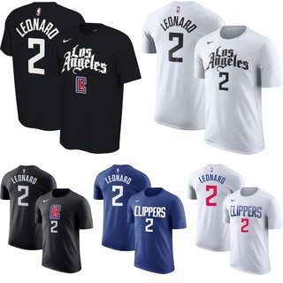 Nba NIKE Gametime Los Angeles LA CLIPPERS NO. เสื้อยืด ลายบาสเก็ตบอล 2 Kawhi Leonard