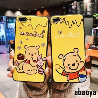 เคสโทรศัพท์ Tpu แบบนิ่มลายหมีพูห์น้ําผึ้งสําหรับ Oppo A15 A15S A16 A74 A94 A93 A53 A52 A92 A31 A5 A9 A12 A7 A5S A3S F5 F1S F11Pro F9 A57 A83 Reno 5