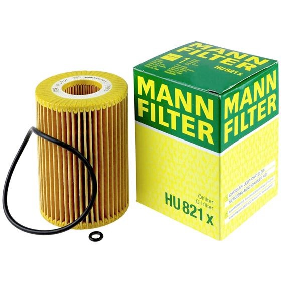 MANN FILTER ไส้กรองน้ำมันเครื่อง MERCEDESBENZ W203 C280 C320 C320 รหัส HU821X (1ชิ้น)
