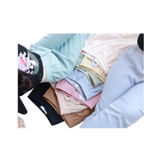 Pradap_brand :(S-2XL) Pastel slack pants