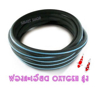 สาย oxygen ring เติมอากาศ บ่อปลา  สีคาดฟ้า ฟองละเอียด