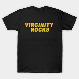 เสื้อยืด พิมพ์ลาย Virginity Rocks 1970S สไตล์เรโทร สําหรับผู้ชาย