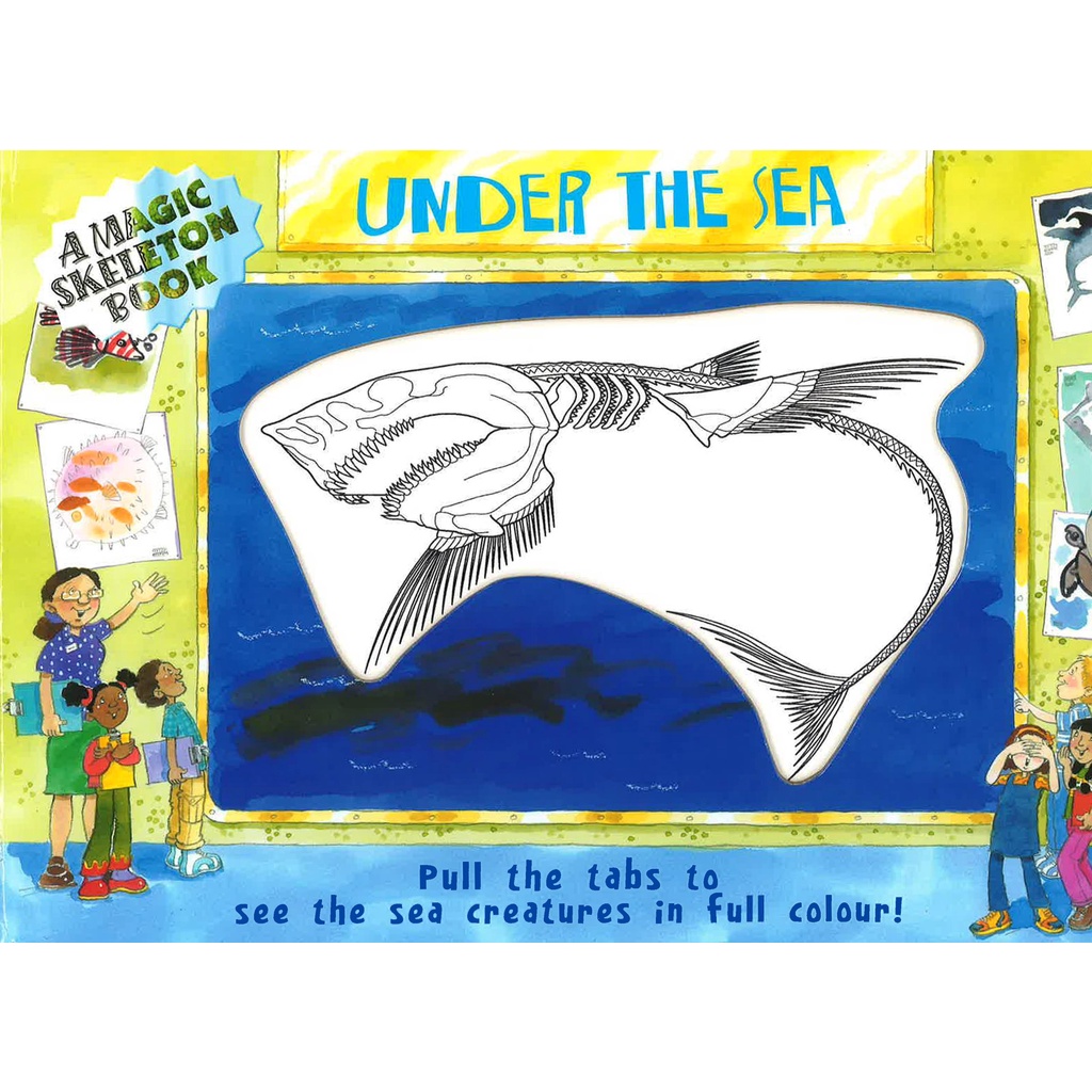 BBW หนังสือ A Magic Skeleton Book: Under The Sea ISBN: 9781847502995