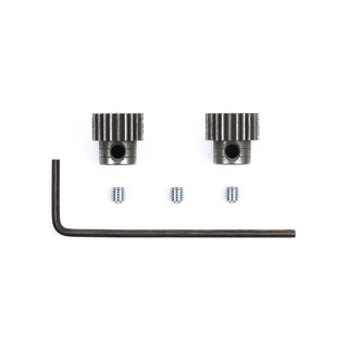 TAMIYA 53102 0.4 STEEL PINION GEARS (22T/23T) 0.4M 04 MODULE