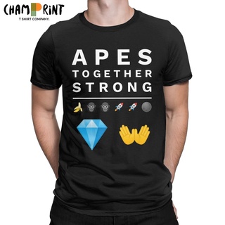 เสื้อยืด พิมพ์ลาย Gme Wsb Apes Together Strong สําหรับผู้ชาย