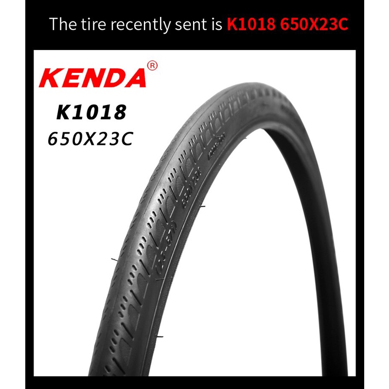 Kenda 650 ยางจักรยาน 650*23C เบาพิเศษ 296 กรัม ป้องกันการแทง ด้านข้าง