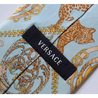 เนคไทแบรนด์เนม Gianni Versace Men’s Necktie Made in Italy