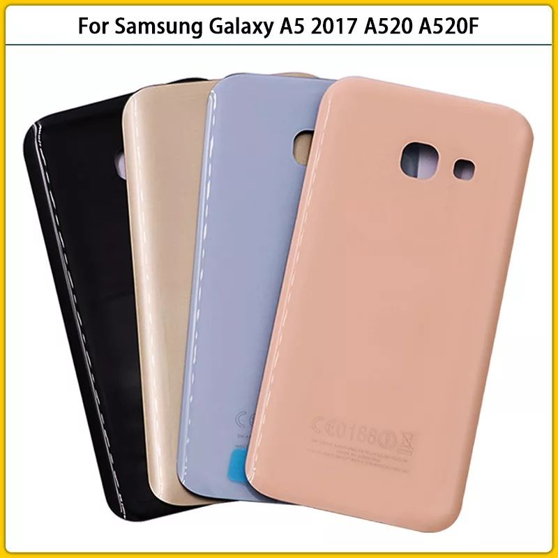 ฝาหลัง สำหรับ Samsung Galaxy A5 2017 A520 A520F SM-A520F ฝาหลังแบตเตอรี่ด้านหลัง