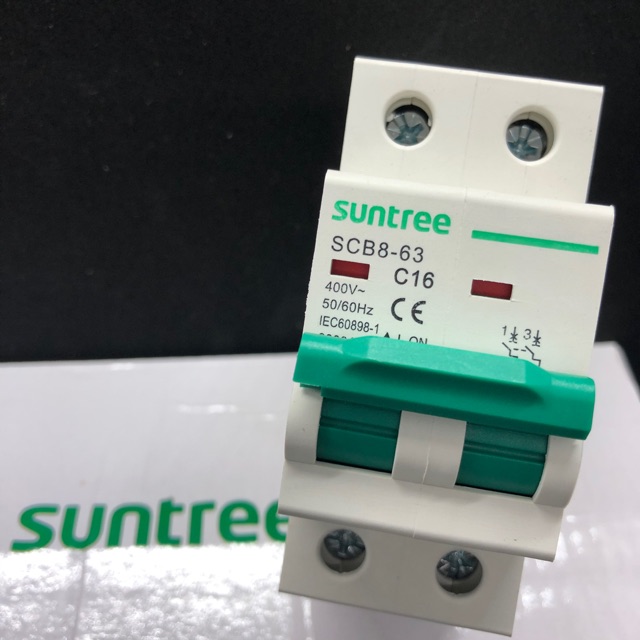 Suntree Ac เบรกเกอร์  16A รุ่น SCB 8-63 C16