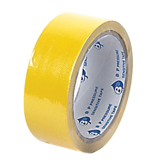 เทปผ้า 1.5นิ้วx8หลา สีเหลือง ใบโพธิ์ Cloth tape 1.5 inches x8 yards yellow