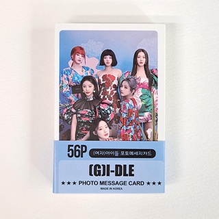 [พร้อมส่ง] (G)I-DLE / ()I-DLE กระดาษโฟโต้การ์ด ข้อความ 56 ชิ้น