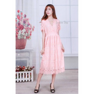 Dress (โค้ดช้อปฟรี 100 บาท)