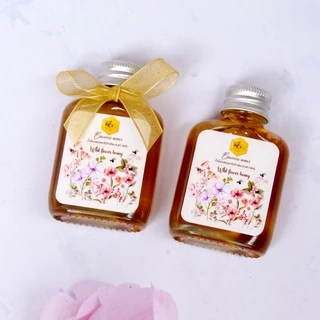 ของขวัญ ของฝาก ของชำร่วย น้ำผึ้งขวดแบนออยล์ใส ขนาด 30 ml น้ำผึ้งแท้ 100%