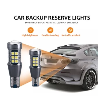 หลอดไฟเลี้ยว LED T15 3030 27SMD แบบเปลี่ยน สําหรับรถยนต์ และรถจักรยานยนต์ 2 ชิ้น