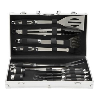 ชุดอุปกรณ์เสริมสำหรับทำ BBQ 15 ชิ้น HAFELE ECOM-142 BBQ TOOL SET HAFELE ECOM-142 15PCS