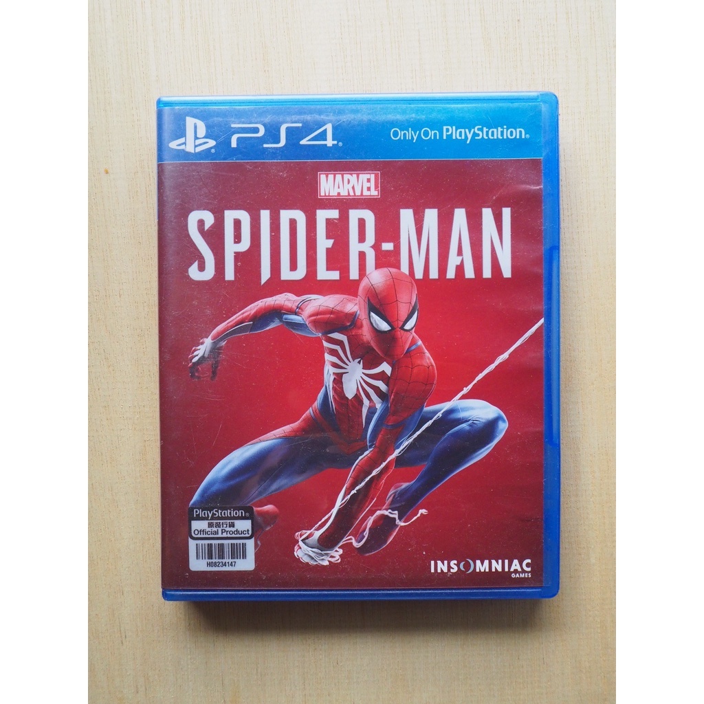 แผ่นเกมส์ PS4 มือสอง Spider man