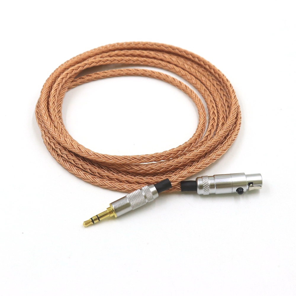 สายเคเบิลหูฟัง 16 แกน ทองแดง 2.5 มม. 4.4 มม. XLR สําหรับ AKG Q701 K702 K271 K272 K240 K141 K712 K181 K267 K712