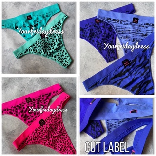 Lasenza ไร้รอยต่อ 02 SPLASH Heather Ultrasoft Modal Thong กางเกงใน ชุดชั้นในจีสตริง กางเกงในซีดี ชุดชั้นในเซ็กซี่ La Senza กางเกงในจีสตริง NPL ไม่มีกางเกงชั้นใน tanga