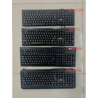 MD-TECH Keyboard USB KB-674/KB-319M/KB-111/KB-310M Black