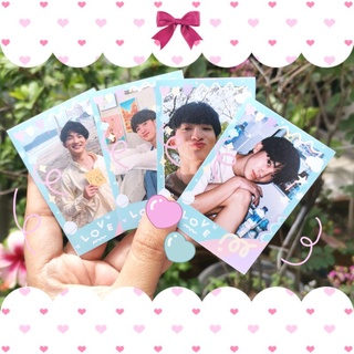 บีเวอร์ทีเร็กซ์ บิ๊กบูม ปรัชญ์ - รูปโพลารอยด์กรอบฟ้า 4 ใบ photo bvertrex bigboom prat