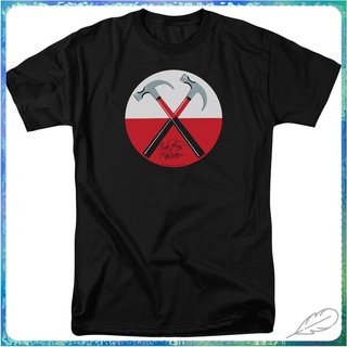 เสื้อยืดวงดนตรีขายดี เสื้อยืด พิมพ์ลาย Pink Floyd The Wall HAMMERS สไตล์วินเทจ สําหรับผู้ชายall size