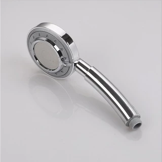 BAANHARDWARE ฝักบัวแรงดันน้ำ ชุดฝักบัวปรับได้ 3 ระดับ สีเงินโครเมี่ยม MA-F-204S