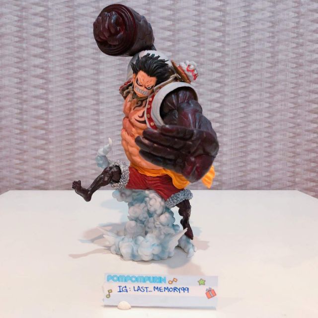 📌พร้อมส่ง ichiban kuji one piece luffy gear4 ของแท้ มือสอง งานจับฉลาก คองกัน onepiece ลูฟฟี่ เกีย4 b