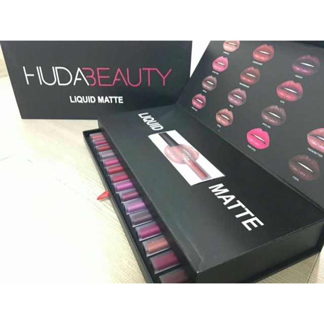 HUDA Beauty Lipquid Matte Lipstick ลิปจิ้มจุ่มจากแบรนด์ Huda !!