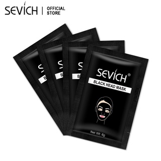 Sevich มาส์กหน้ากําจัดสิวหัวดําทําความสะอาดลึกดูแลผิว 10 ชิ้น