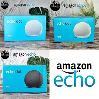 [AMAZON] Echo Dot (4rd Gen) Smart speaker with Alexa ลำโพงอัจฉริยะ เล่นเพลงตามคำสั่งเสียง / ควบคุมอุปกรณ์ไฟ