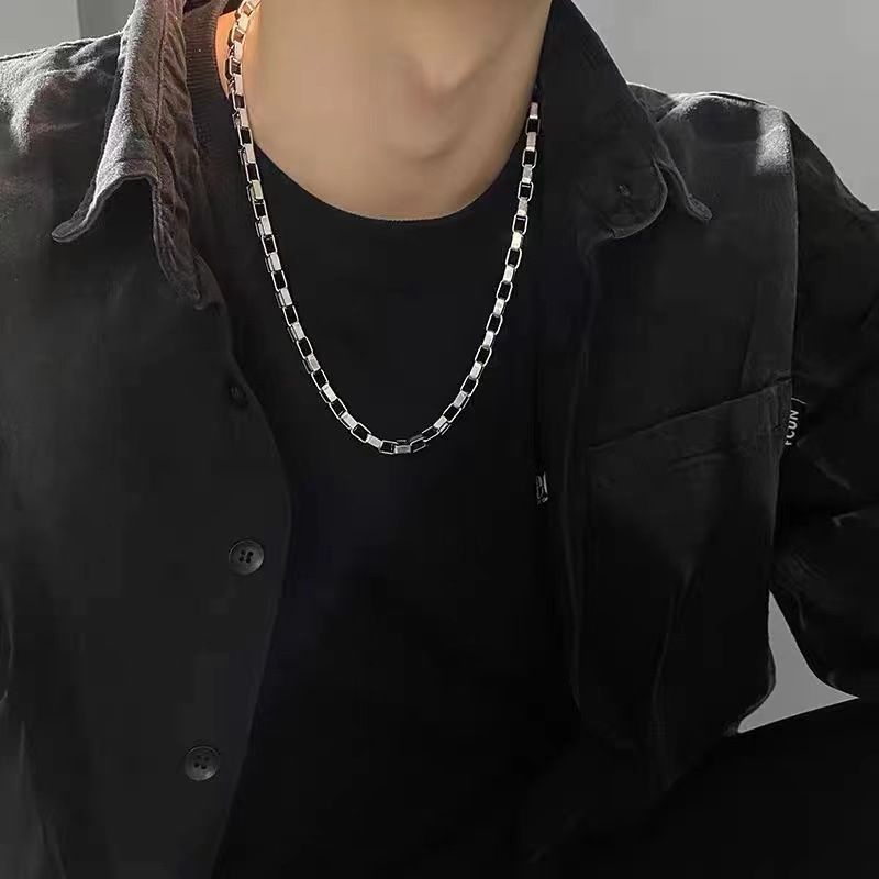 สร้อยคอไทเทเนียมสําหรับผู้ชายและผู้หญิง 316L DOES ไม่ใช่ RUST